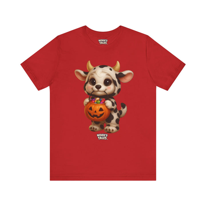 Noah’s Tales™ Cow Halloween Costume Coco Men's Bella T-Shirt