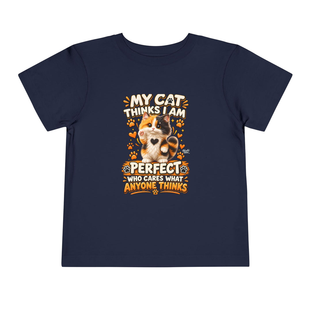 Noah’s Tales™ My Cat Thinks I Am Perfect | Tommy Boy's T-Shirt