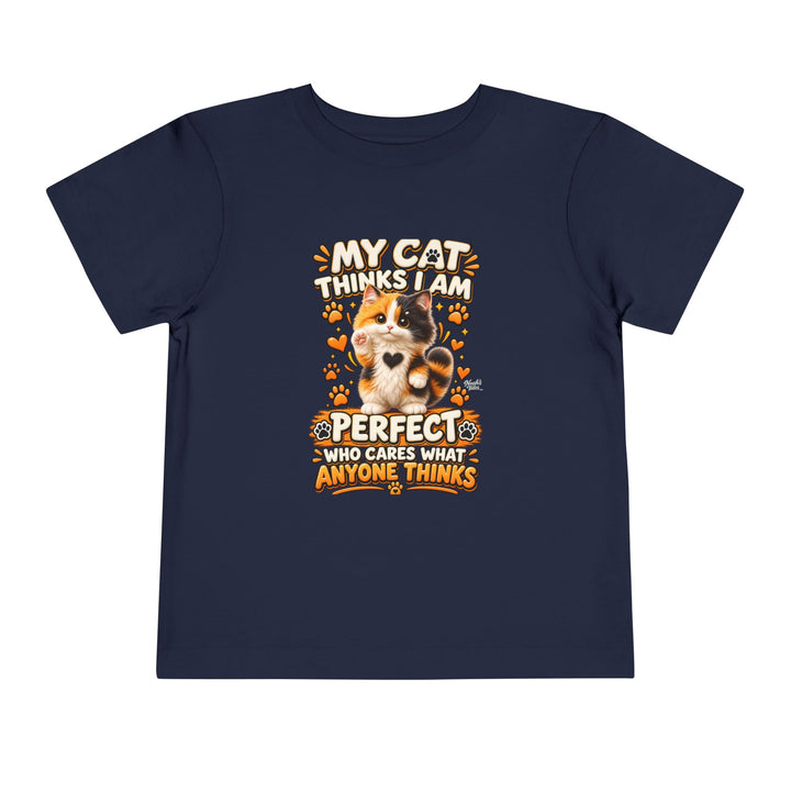 Noah’s Tales™ My Cat Thinks I Am Perfect | Tommy Boy's T-Shirt