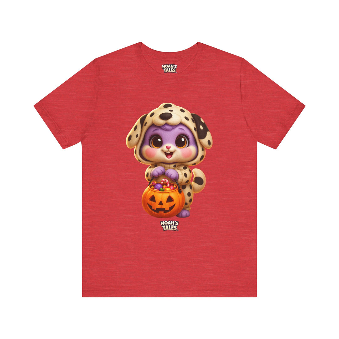 Noah’s Tales™ Halloween Lilac Men's Bella T-Shirt