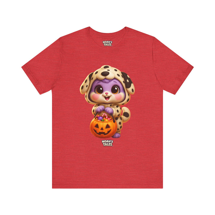 Noah’s Tales™ Halloween Lilac Men's Bella T-Shirt
