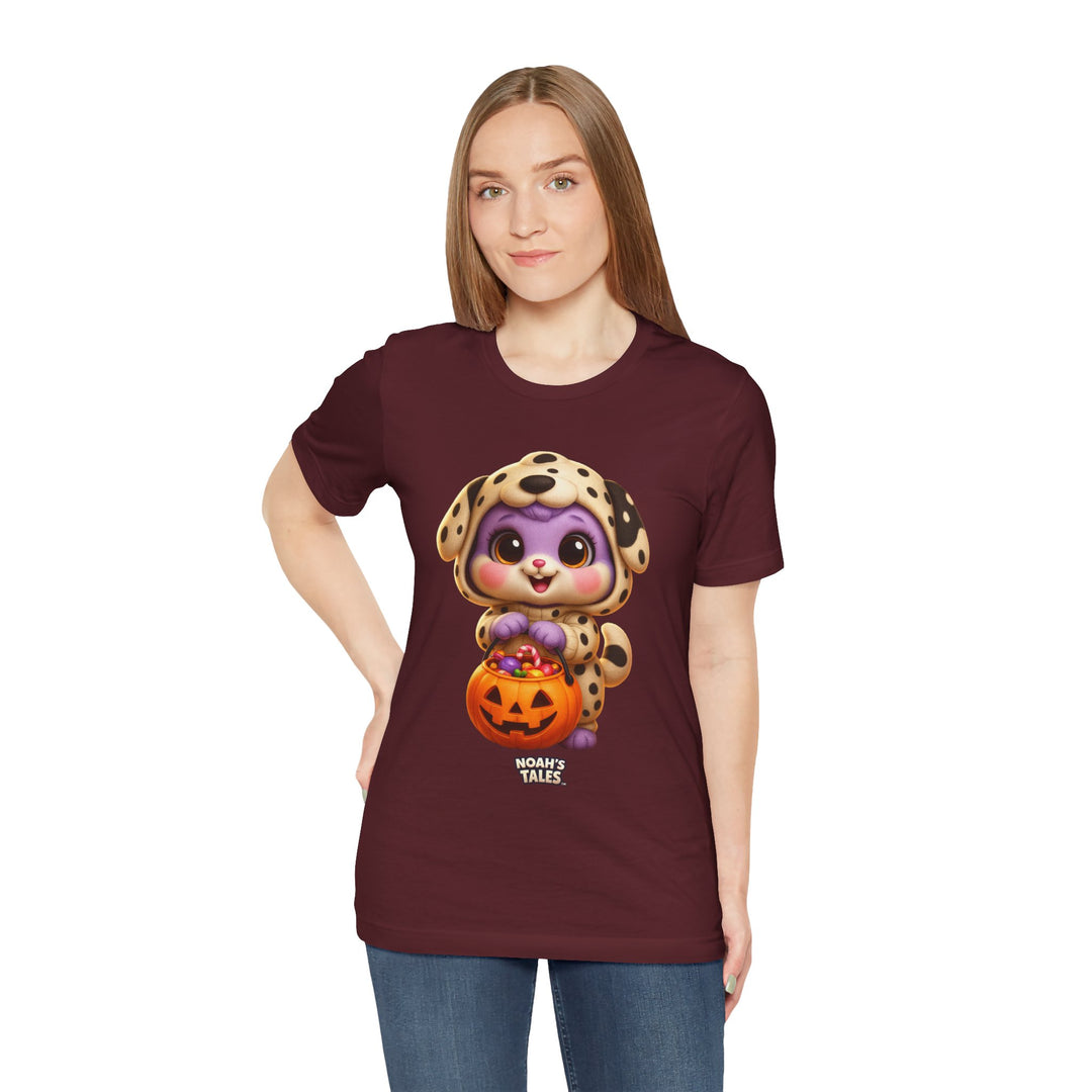 Noah’s Tales™ Halloween Lilac Women's Bella T-Shirt
