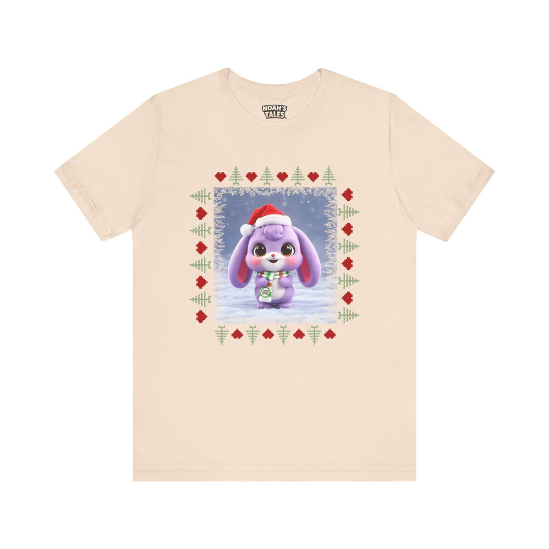 Noah’s Tales™ Lilac Christmas Men's T-Shirt