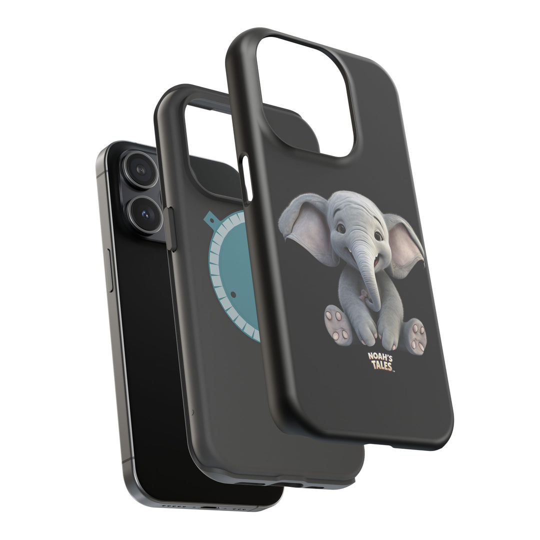 Noah’s Tales™ Noah Elephant Magnetic Tough Cases | Cute Elephant Phone Cover