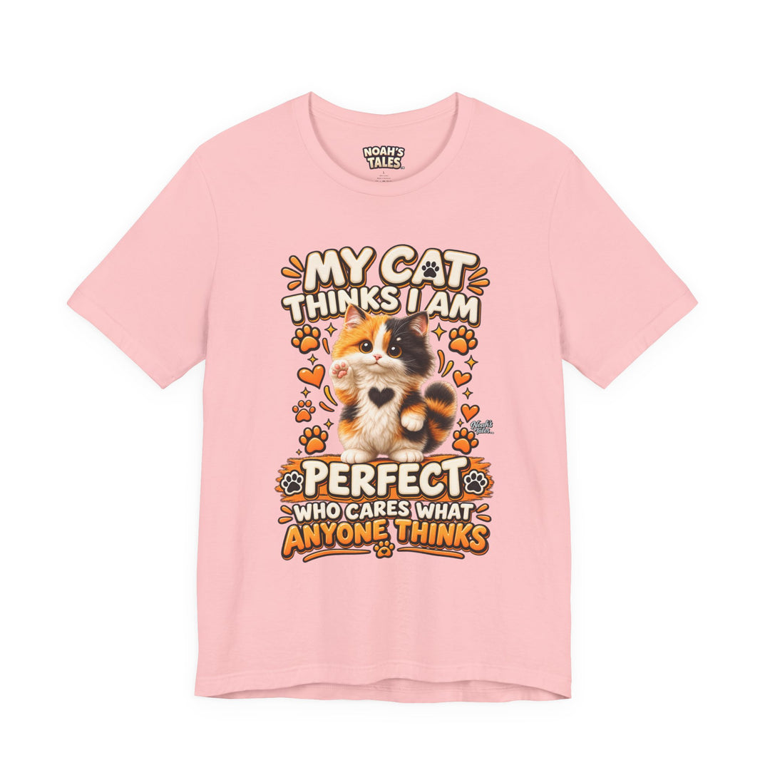 Noah’s Tales™ My Cat Thinks I Am Perfect | Tommy Women's Bella T-Shirt