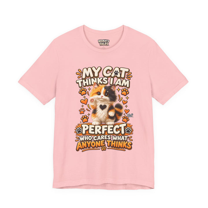 Noah’s Tales™ My Cat Thinks I Am Perfect | Tommy Women's Bella T-Shirt