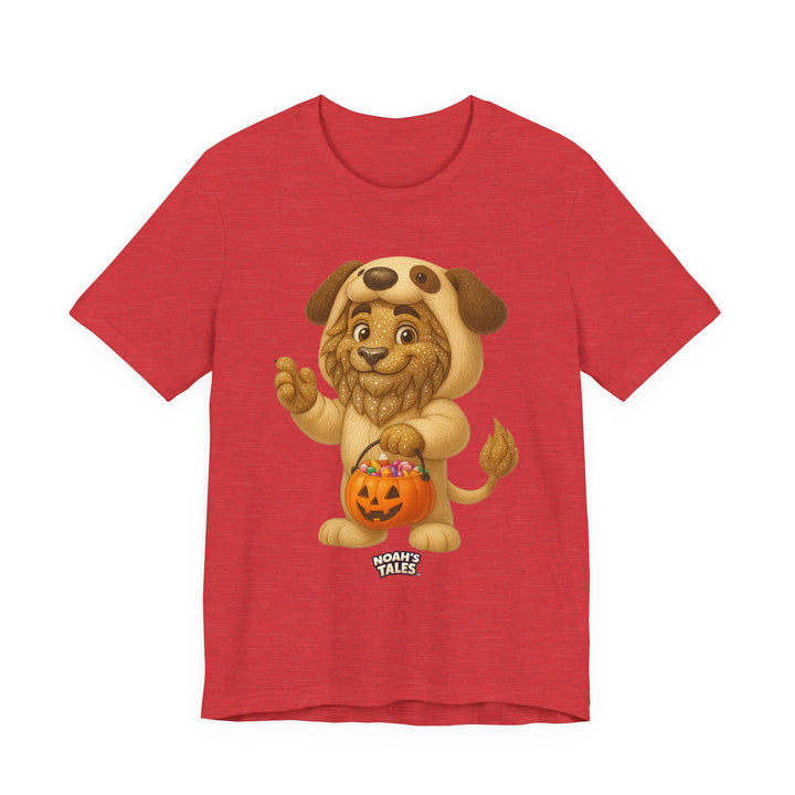 Noah’s Tales™ Halloween Leo Women's Bella T-Shirt