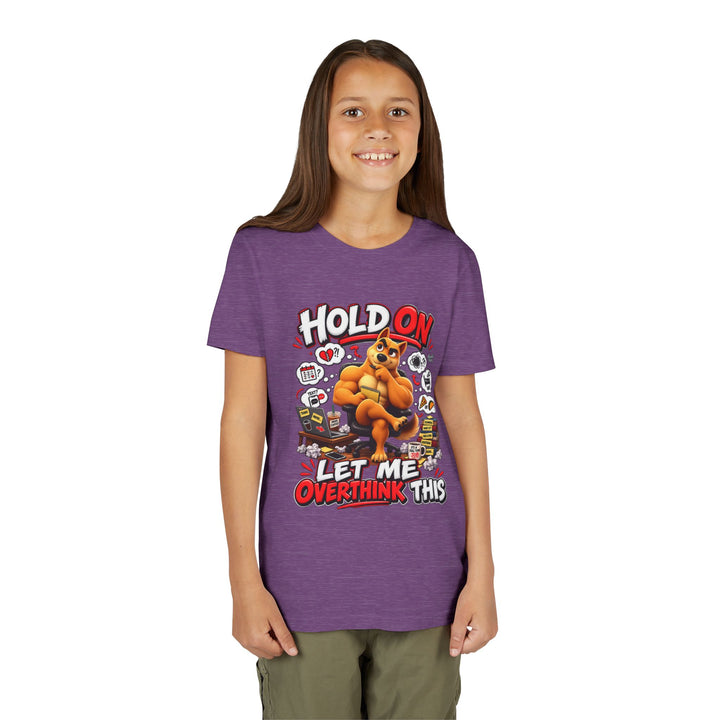 Noah’s Tales™ Hold On Let Me Overthink This | Ember Girl's Bella T-Shirt