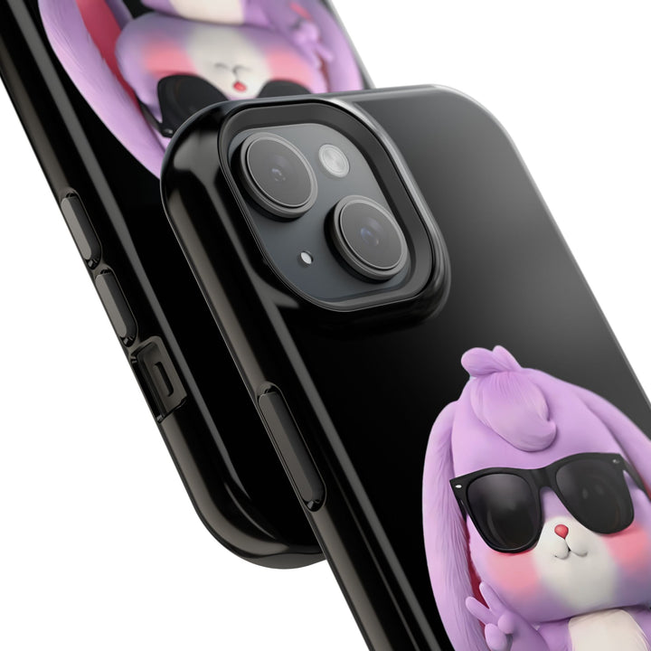 Noah’s Tales™ Lilac Phone Case Vibrant Protective cover Fun Gift for Kids and Teens Unique Cartoon Design