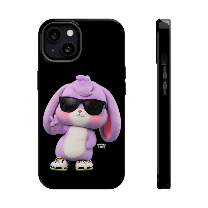 Noah’s Tales™ Lilac Phone Case Vibrant Protective cover Fun Gift for Kids and Teens Unique Cartoon Design