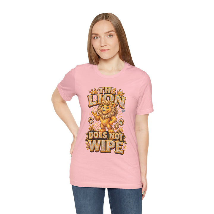 Noah’s Tales™ The Lion Does Not Wipe | Leo Women's Bella T-Shirt