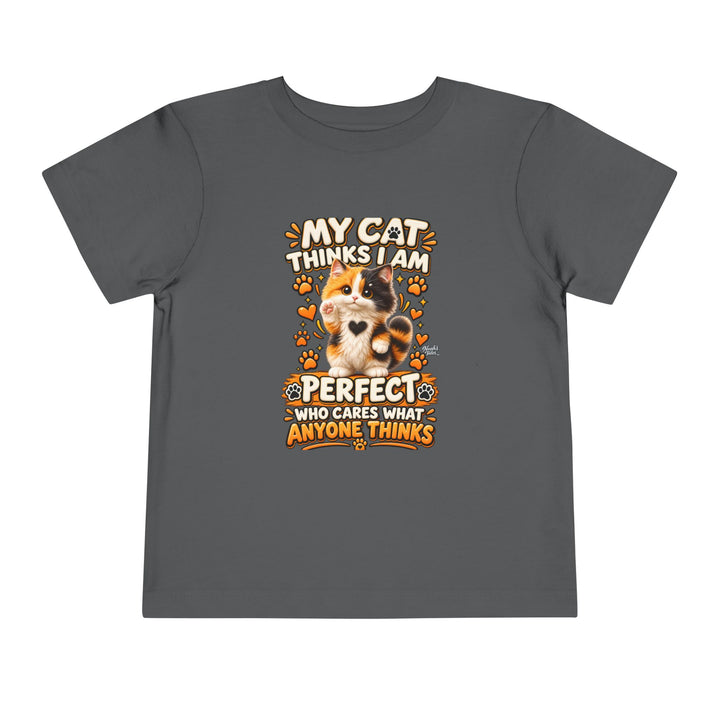 Noah’s Tales™ My Cat Thinks I Am Perfect | Tommy Boy's T-Shirt