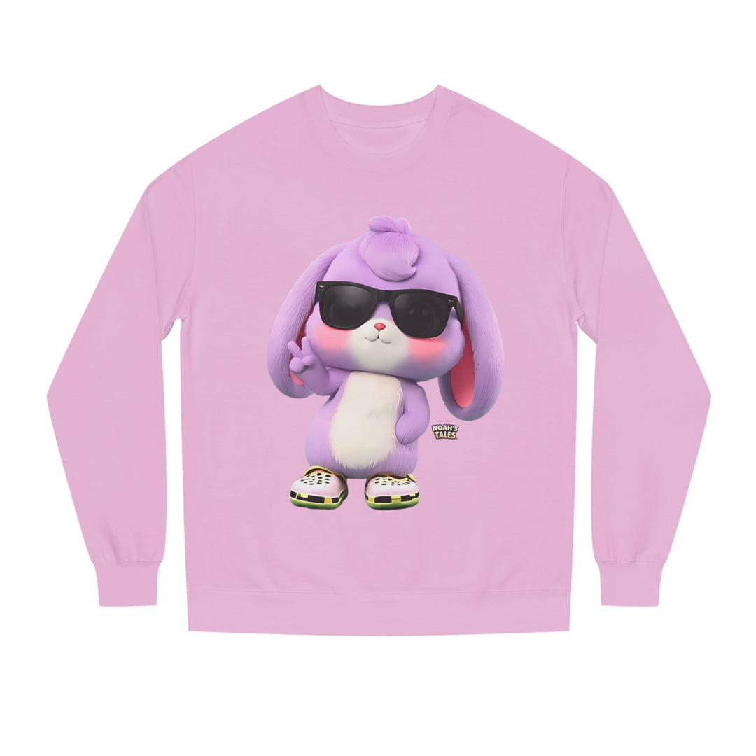 Noah’s Tales™ Cool Lilac Women's Crew Neck Sweatshir