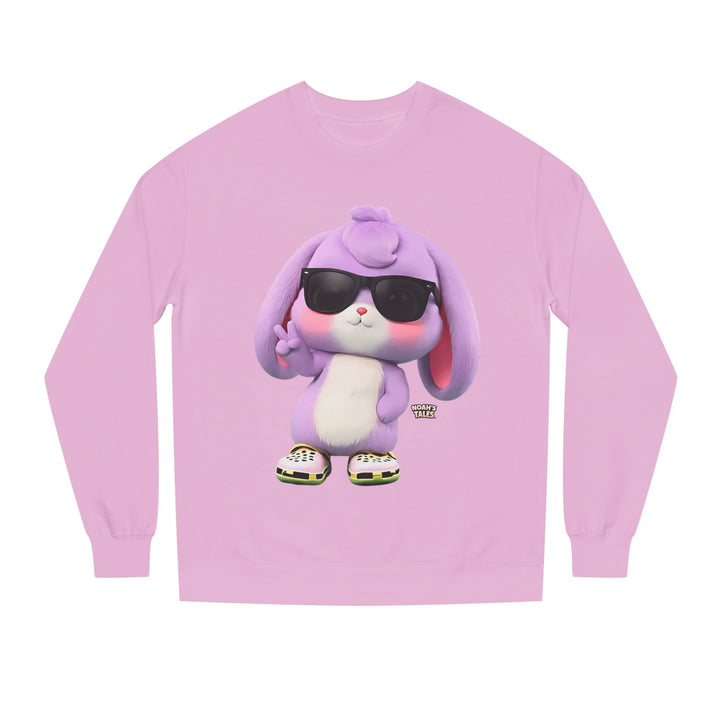 Noah’s Tales™ Cool Lilac Women's Crew Neck Sweatshir