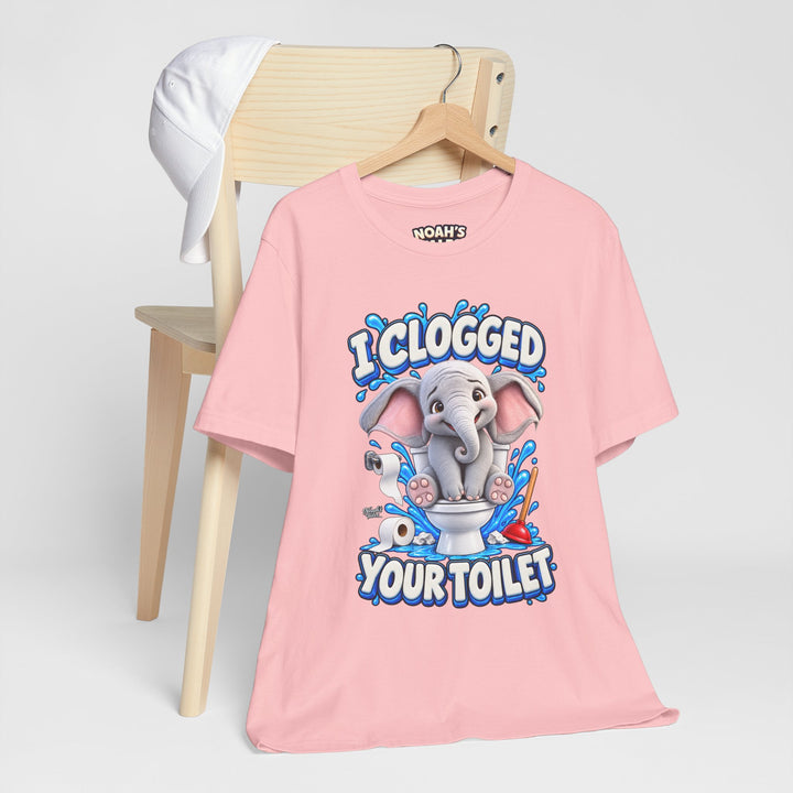Noah’s Tales™ I Clogged Your Toilet | Ellie Belle Women's Bella T-Shirt