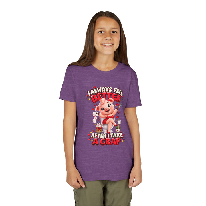 Noah’s Tales™ I Always Feel Better After I Take A Crap | Pip Girlfriend Girl's Bella T-Shirt