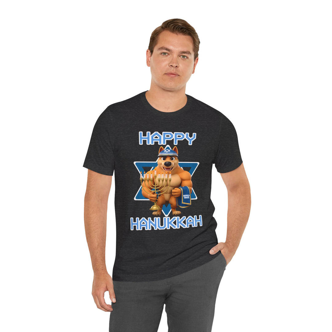 Noah’s Tales™ Happy Hanukkah Ranger Men's Bella T-Shirt