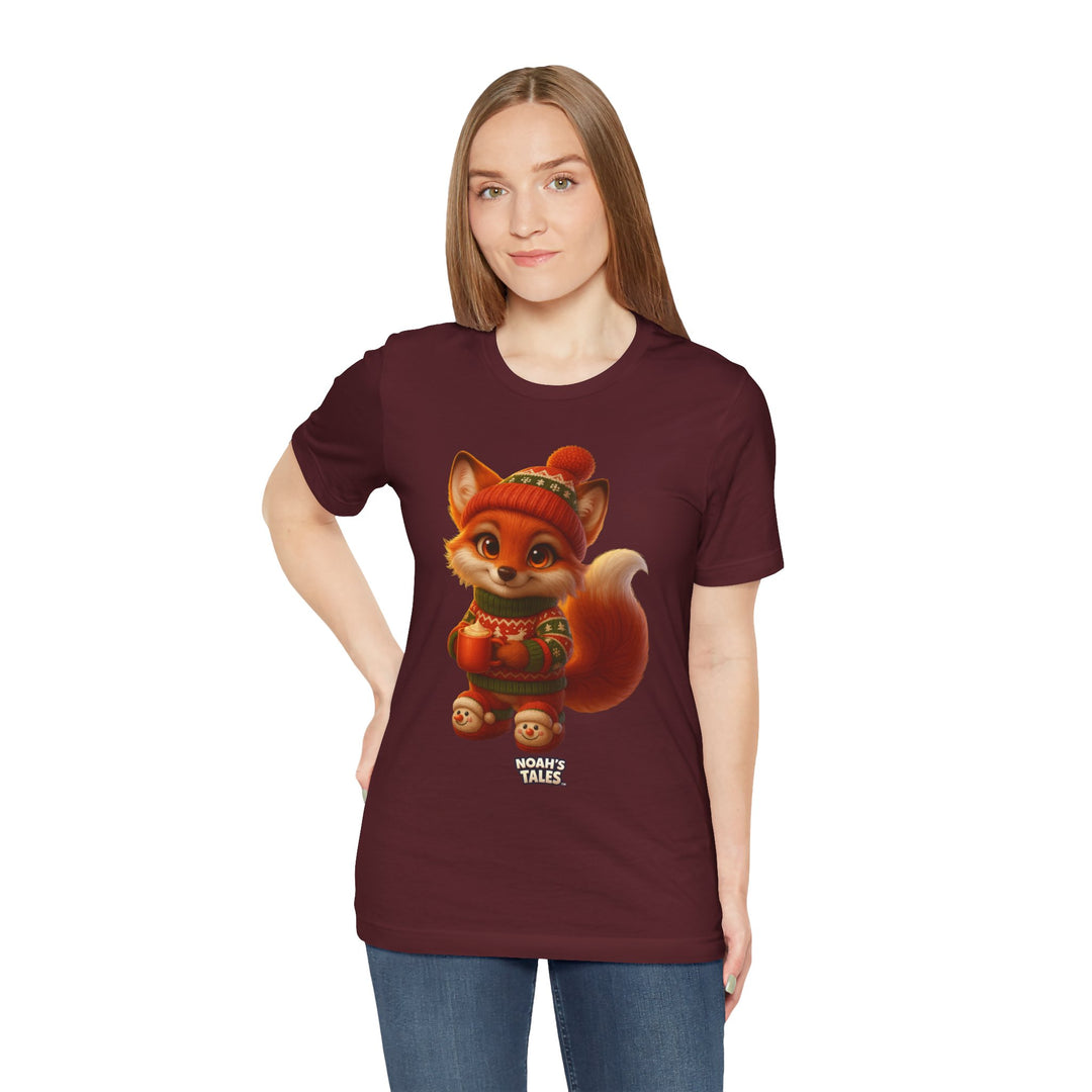 Noah’s Tales™ Christmas Ember Women's Bella T-Shirt