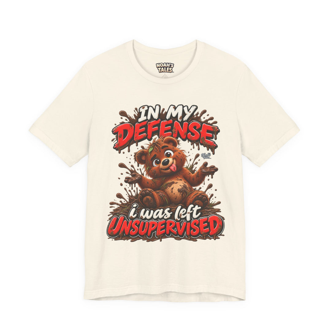 Noah’s Tales™ In My Defense I Was Left Unsupervised | Baxter Women's Bella T-Shirt