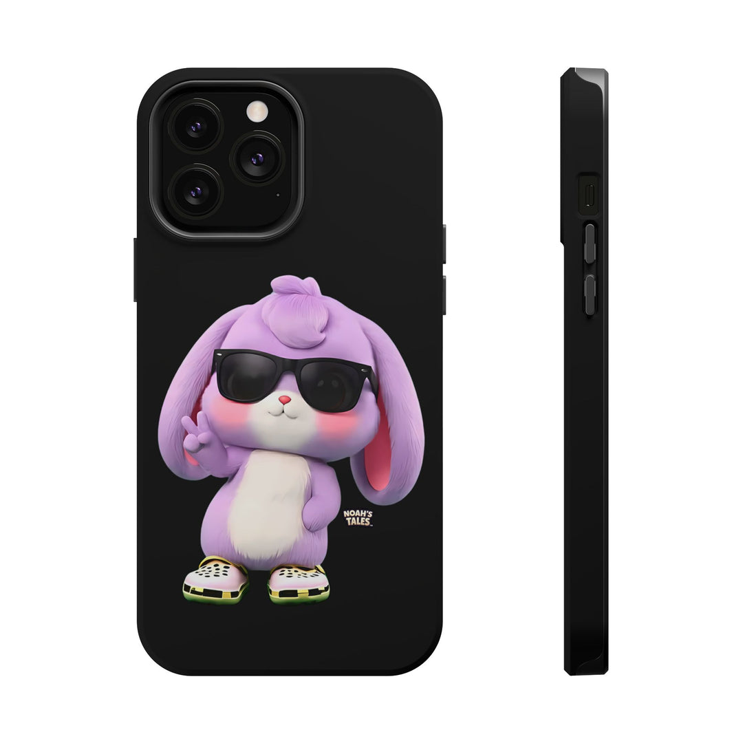 Noah’s Tales™ Lilac Phone Case Vibrant Protective cover Fun Gift for Kids and Teens Unique Cartoon Design