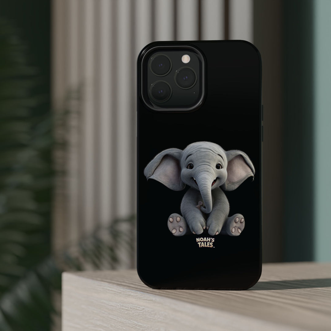 Noah’s Tales™ Noah Elephant Magnetic Tough Cases | Cute Elephant Phone Cover