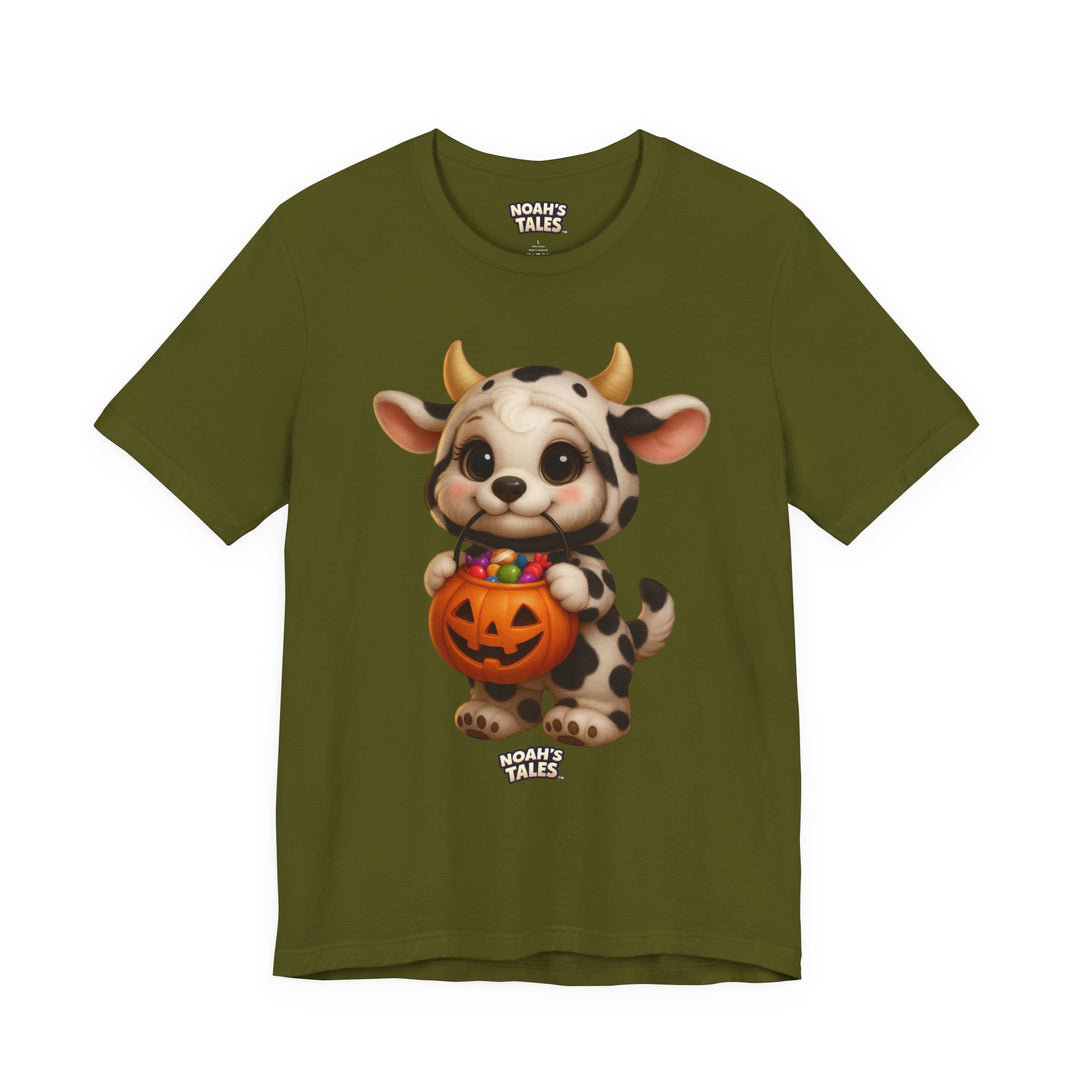 Noah’s Tales™ Cow Halloween Costume Coco Women's Bella T-Shirt
