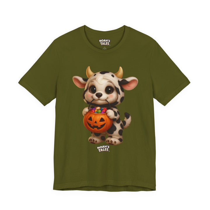 Noah’s Tales™ Cow Halloween Costume Coco Women's Bella T-Shirt