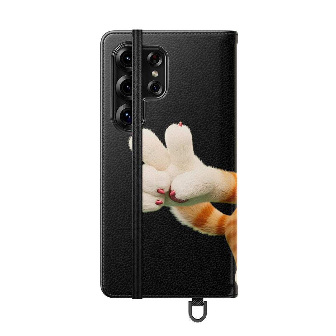 Noah’s Tales™ Tommy Flip Case Cartoon Phone Cover Pet Lover Gift Trendy Smartphone Wallet Animal Print Case