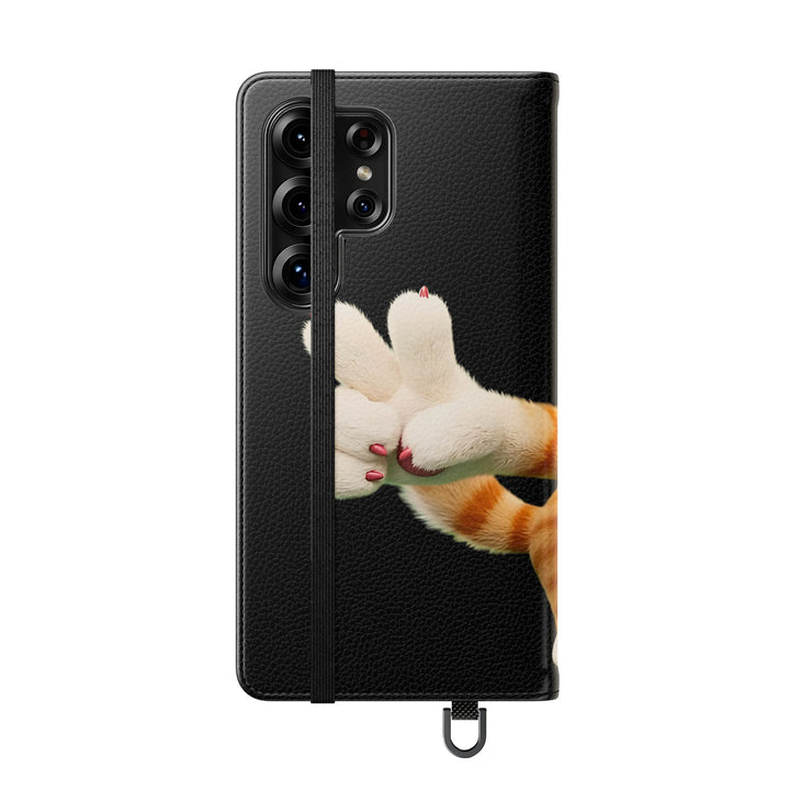 Noah’s Tales™ Tommy Flip Case Cartoon Phone Cover Pet Lover Gift Trendy Smartphone Wallet Animal Print Case