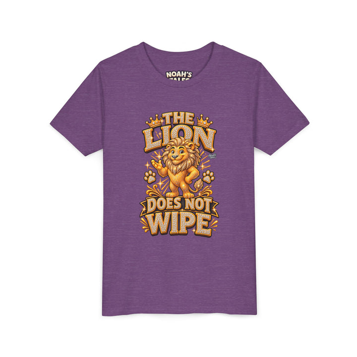 Noah’s Tales™ The Lion Does Not Wipe | Leo Girl's Bella T-Shirt