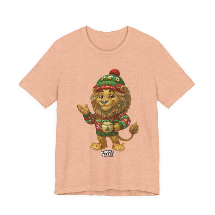 Noah’s Tales™ Christmas Leo Women's Bella T-Shirt
