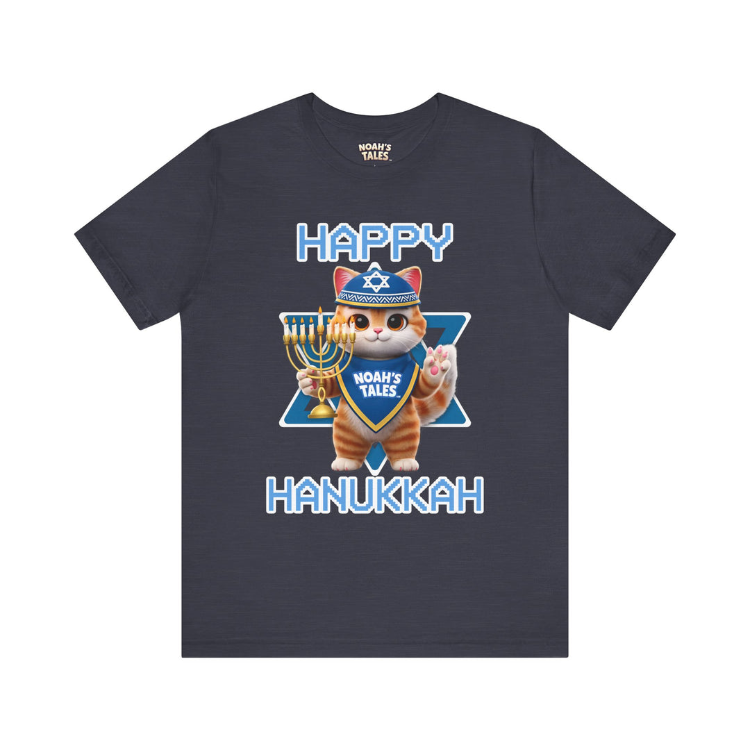 Noah’s Tales™ Happy Hanukkah Tommy Men's Bella T-Shirt