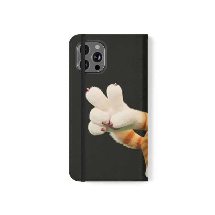 Noah’s Tales™ Tommy Flip Case Cartoon Phone Cover Pet Lover Gift Trendy Smartphone Wallet Animal Print Case