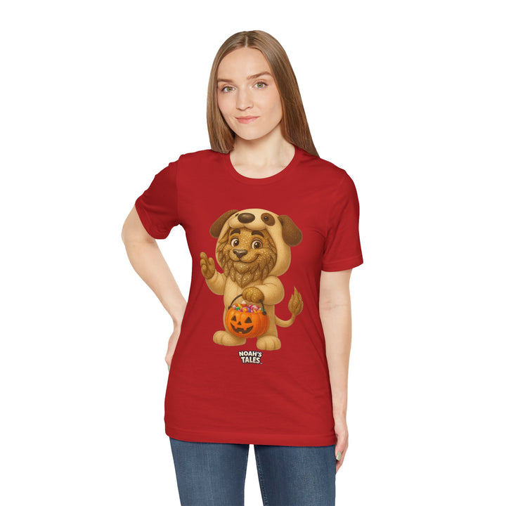 Noah’s Tales™ Halloween Leo Women's Bella T-Shirt