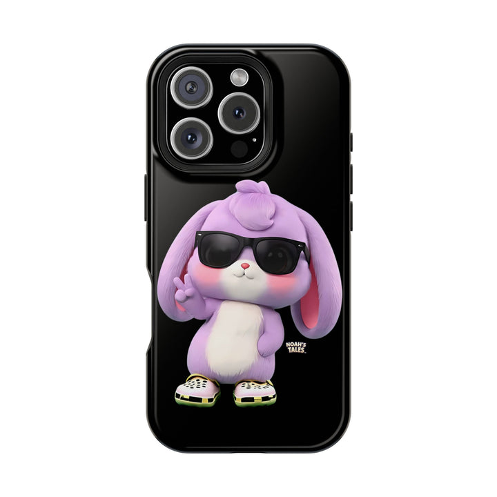 Noah’s Tales™ Lilac Phone Case Vibrant Protective cover Fun Gift for Kids and Teens Unique Cartoon Design