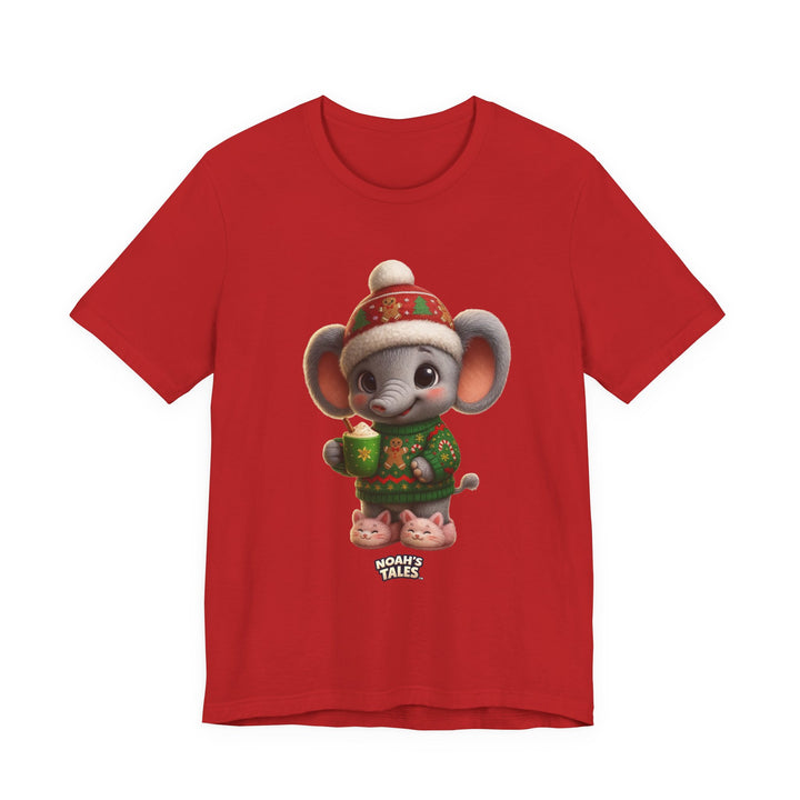 Noah’s Tales™ Christmas Ellie Belle Women's Bella T-Shirt