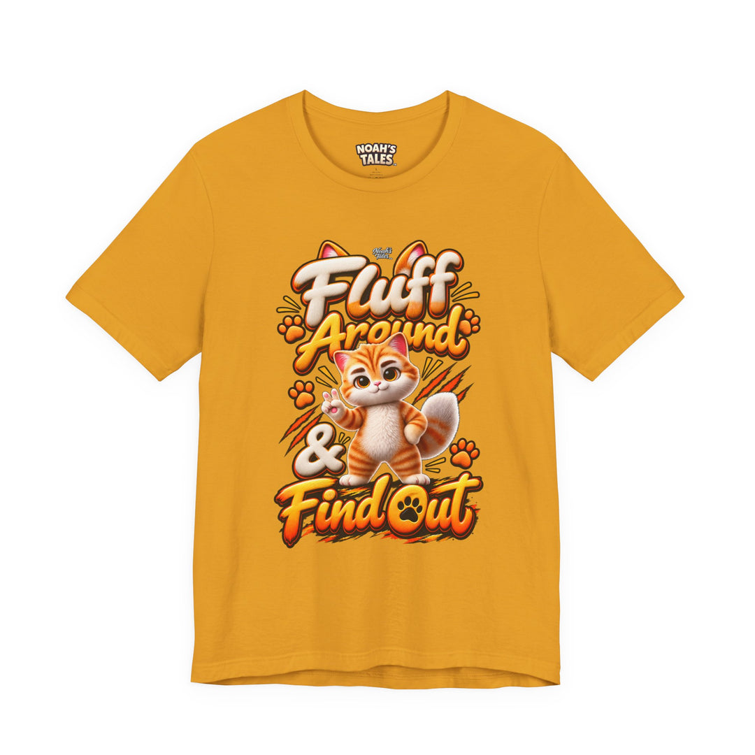 Noah’s Tales™ Fluff Around & Find Out | Tommy Women's Bella T-Shirt