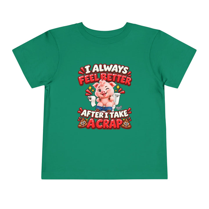 Noah’s Tales™ I Always Feel Better After I Take A Crap | Pip Boy's T-Shirt