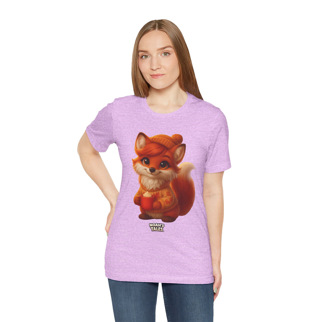 Noah’s Tales™ Thanksgiving Ember Women's Bella T-Shirt