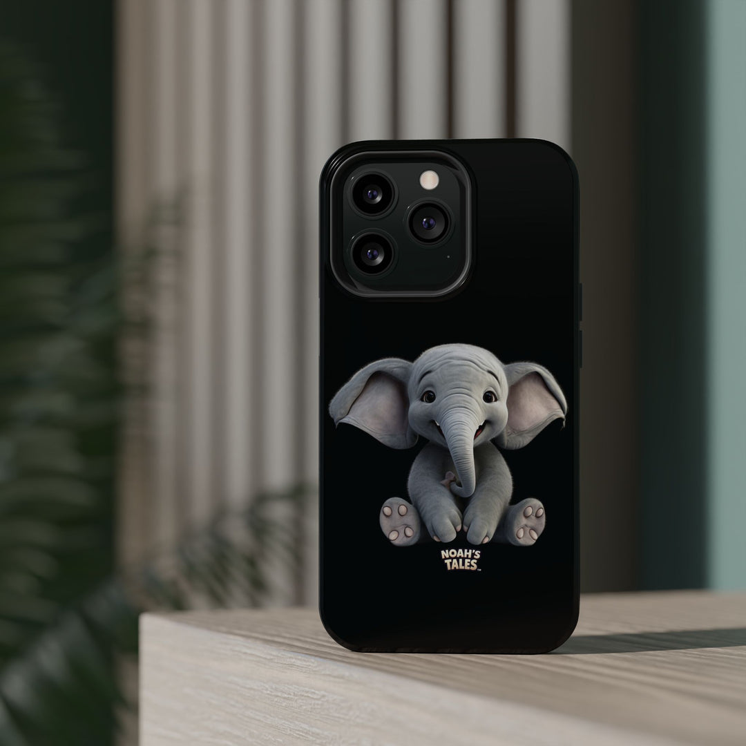 Noah’s Tales™ Noah Elephant Magnetic Tough Cases | Cute Elephant Phone Cover