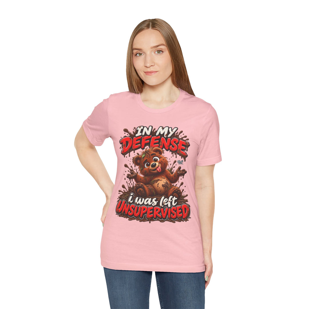 Noah’s Tales™ In My Defense I Was Left Unsupervised | Baxter Women's Bella T-Shirt