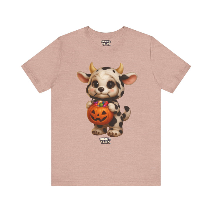 Noah’s Tales™ Cow Halloween Costume Coco Men's Bella T-Shirt
