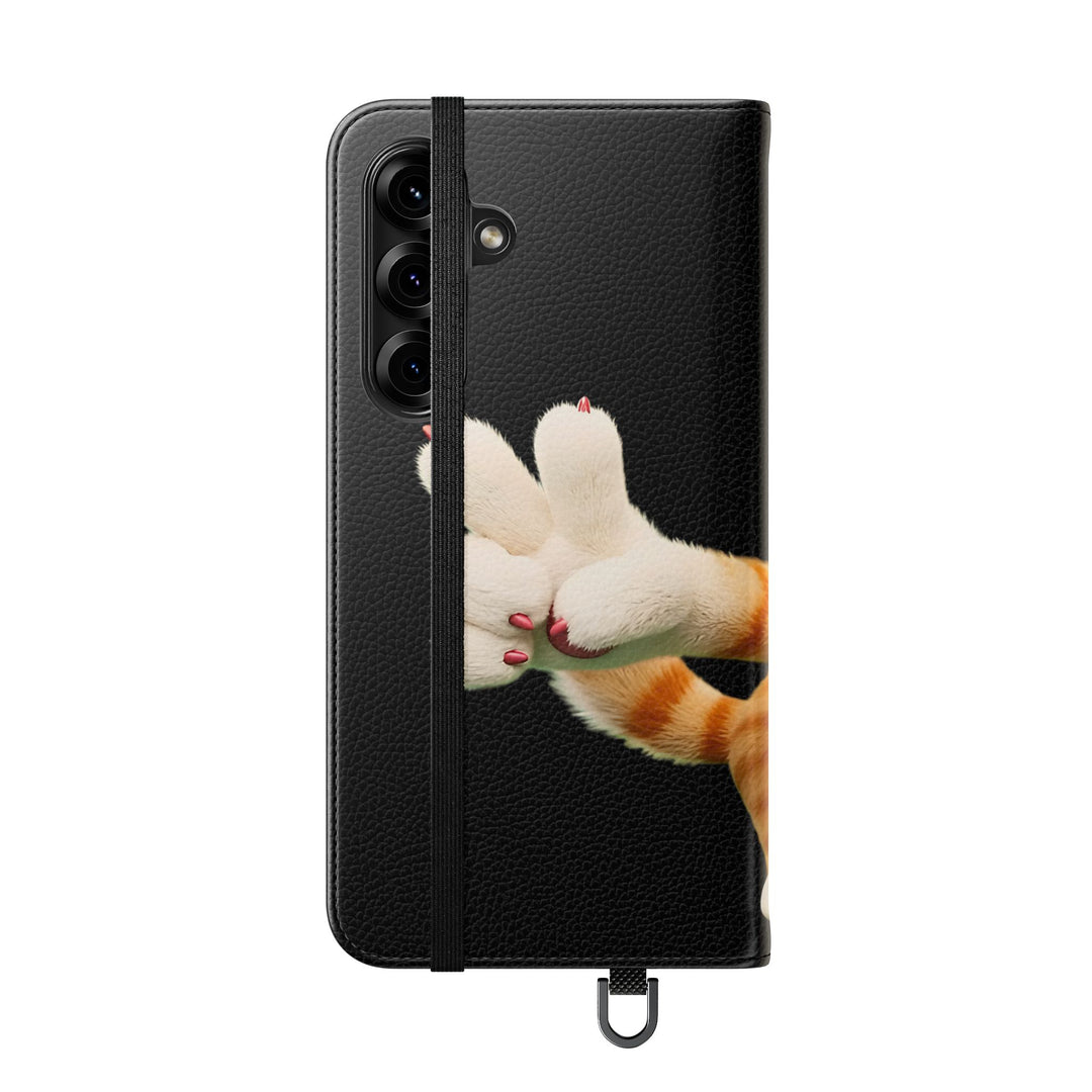 Noah’s Tales™ Tommy Flip Case Cartoon Phone Cover Pet Lover Gift Trendy Smartphone Wallet Animal Print Case