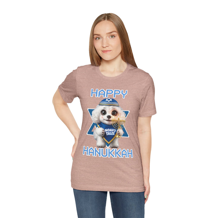 Noah’s Tales™ Happy Hanukkah Coco Girl's Bella T-Shirt
