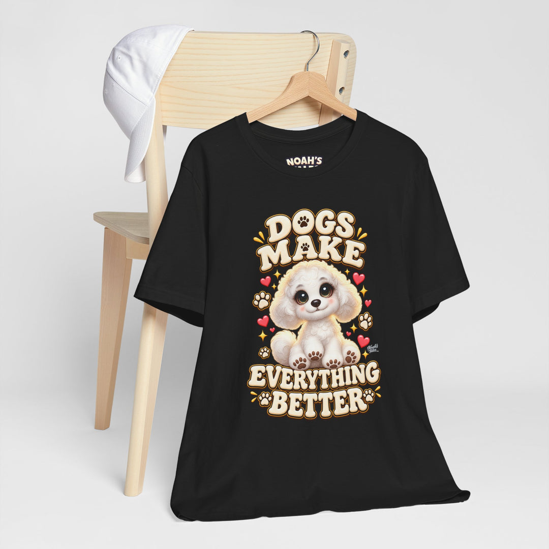 Noah’s Tales™ Dogs Make Everything Better | Coco Women's Bella T-Shirt
