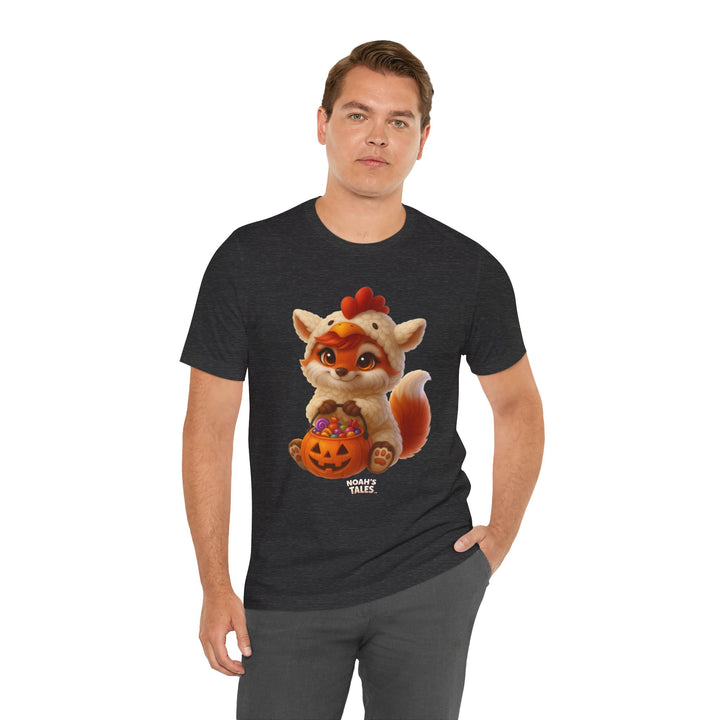 Noah’s Tales™ Halloween Ember Men's Bella T-Shirt