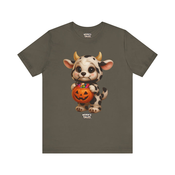 Noah’s Tales™ Cow Halloween Costume Coco Men's Bella T-Shirt