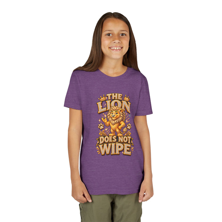 Noah’s Tales™ The Lion Does Not Wipe | Leo Girl's Bella T-Shirt