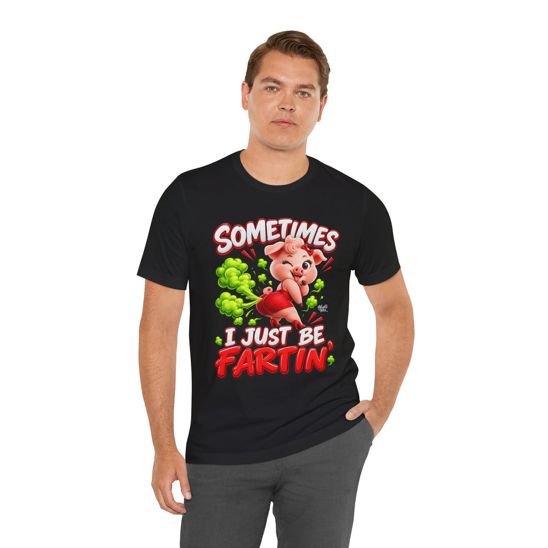 Noah’s Tales™ Sometimes I Just Be Fartin’ | Pip Girlfriend Men's T-Shirt
