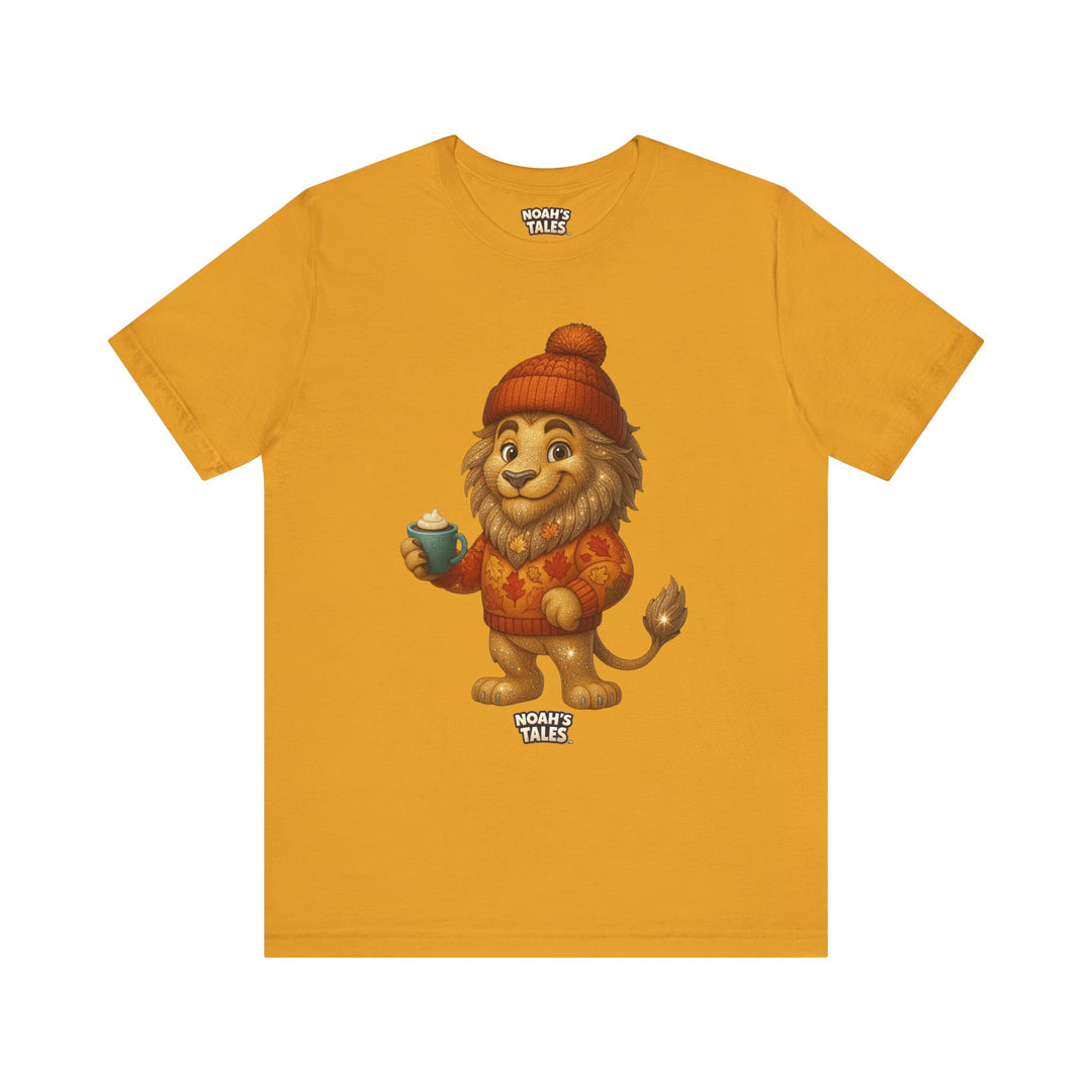 Noah’s Tales™ Thanksgiving Leo Men's Bella T-Shirt